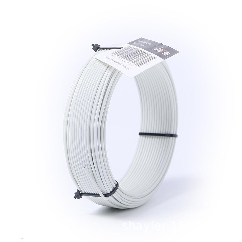 光缆电线扎线通信 电力电缆绝缘瓷瓶扎线包塑园林电话皮线绑扎线