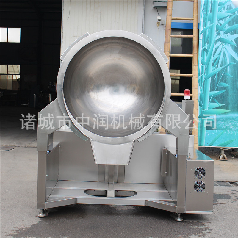 电磁加热面粉炒制机器 炒面粉的机器 全自动面粉炒锅