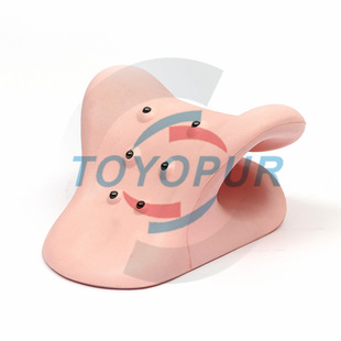 Pur Polyurethane Self-Skinning Foam C-Type Headrest Shoulder and Neck Massage Corrector C-Type Traction Gravity Support Head