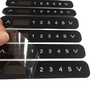PVC LCD Window Lens Microwave PC Acrylic Touch Panel Material 0.5-10mm