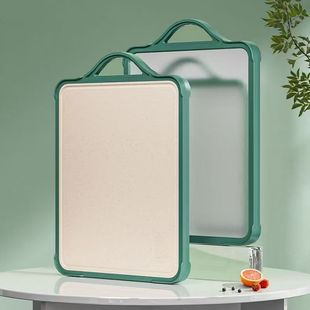 Popular Household Stainless Steel and Plastic Double-Sided Cutting Board, Antibacterial and Mildew-Resistant, Fruit Chopping Board with Portable Kitchen Design