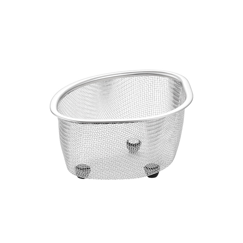 cocina japonesa triángulo drenaje rack fregadero estante de almacenamiento sobras de arroz red de filtro residuos de filtro de basura cesta de drenaje colgante red