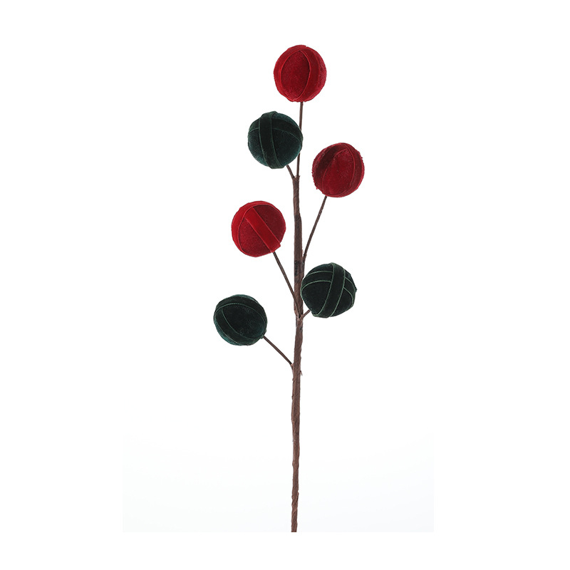 Nueva bola de espuma caramelo peluche Lollipop ornamentación adornos de árbol de Navidad guirlanda arreglos de flores decorados festivos