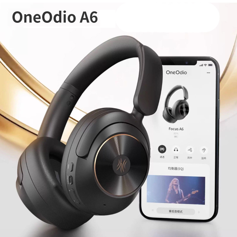Oneodio A6 Export New Anc Active Noise Reduction Headset Wireless Bluetooth Gaming Sports Headset Oneodio A6 Export New Anc Active Noise Reduction Headset Wireless Bluetooth Gaming Sports Headset