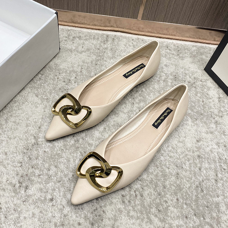 Hongrunlai pointed toe single shoes wome...