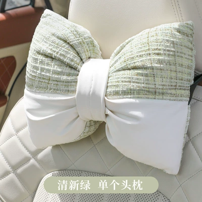 Headrest Lumbar Support, Universal for All Seasons - fresh-green-headrest