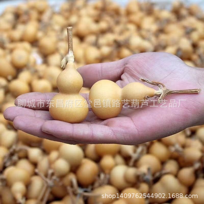 2026天然手捻葫芦文玩把玩精品小葫芦美国草里金葫芦摆件工艺品