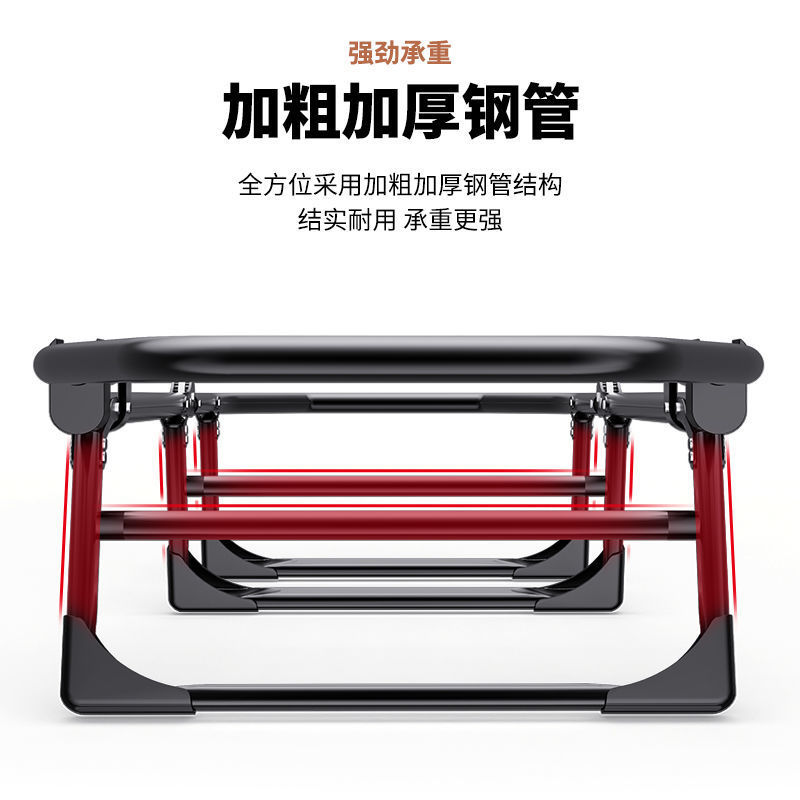 Cama plegable sillón para el almuerzo de oficina individual sillón para el hogar siesta portátil fuente fábrica una pieza envío gratis al por mayor
