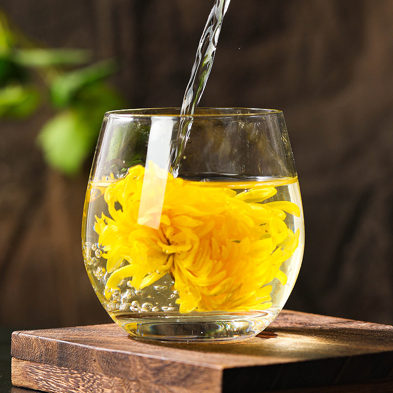 Chunzitan Golden Silk Chrysanthemum 40g Canned Chrysanthemum Tea Bottled Huangshan Golden Silk Imperial Chrysanthemum Wholesale Tea