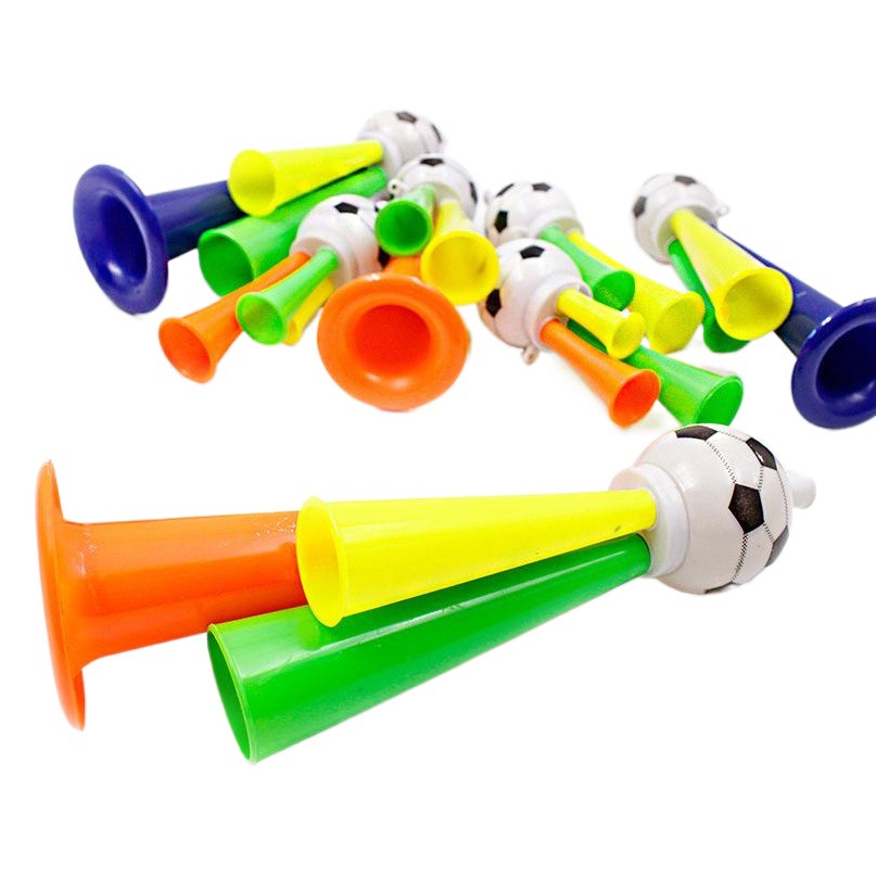 Trompeta de Fútbol, Regalo Creativo Pequeño, Juguete Infantil, Instrumento de Viento, Accesorios para Animar en Eventos Deportivos, Juguete de Plástico