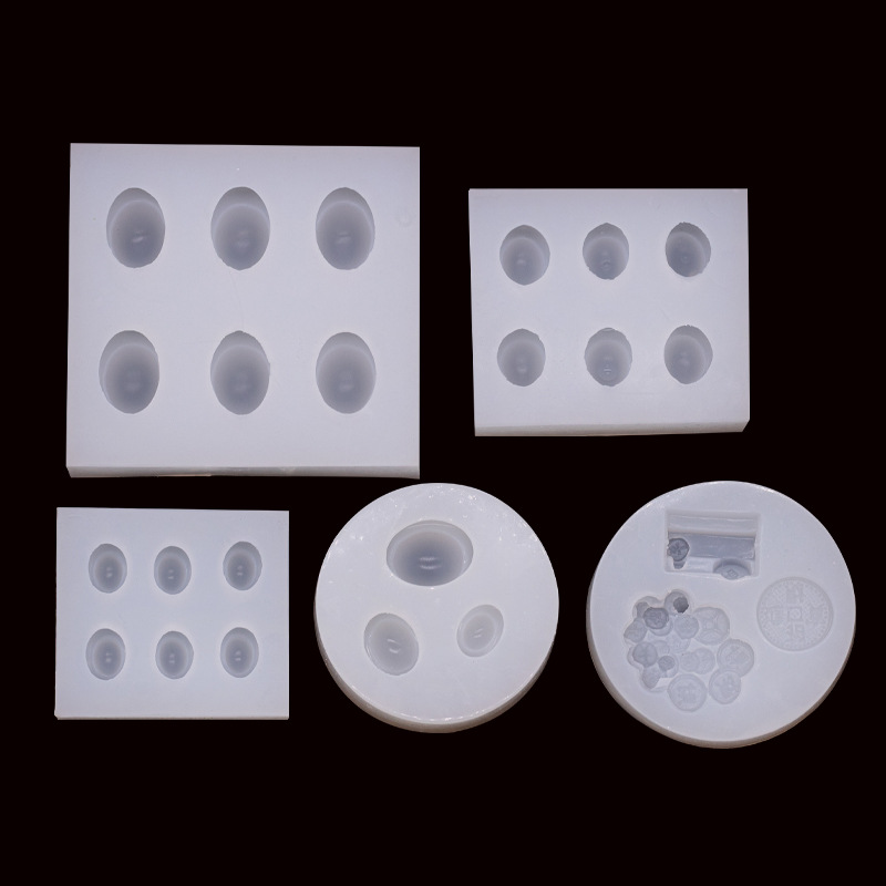 Mini lingote oro molde de silicona DIY accesorios decoración la torta chocolate fondant ritmo seco