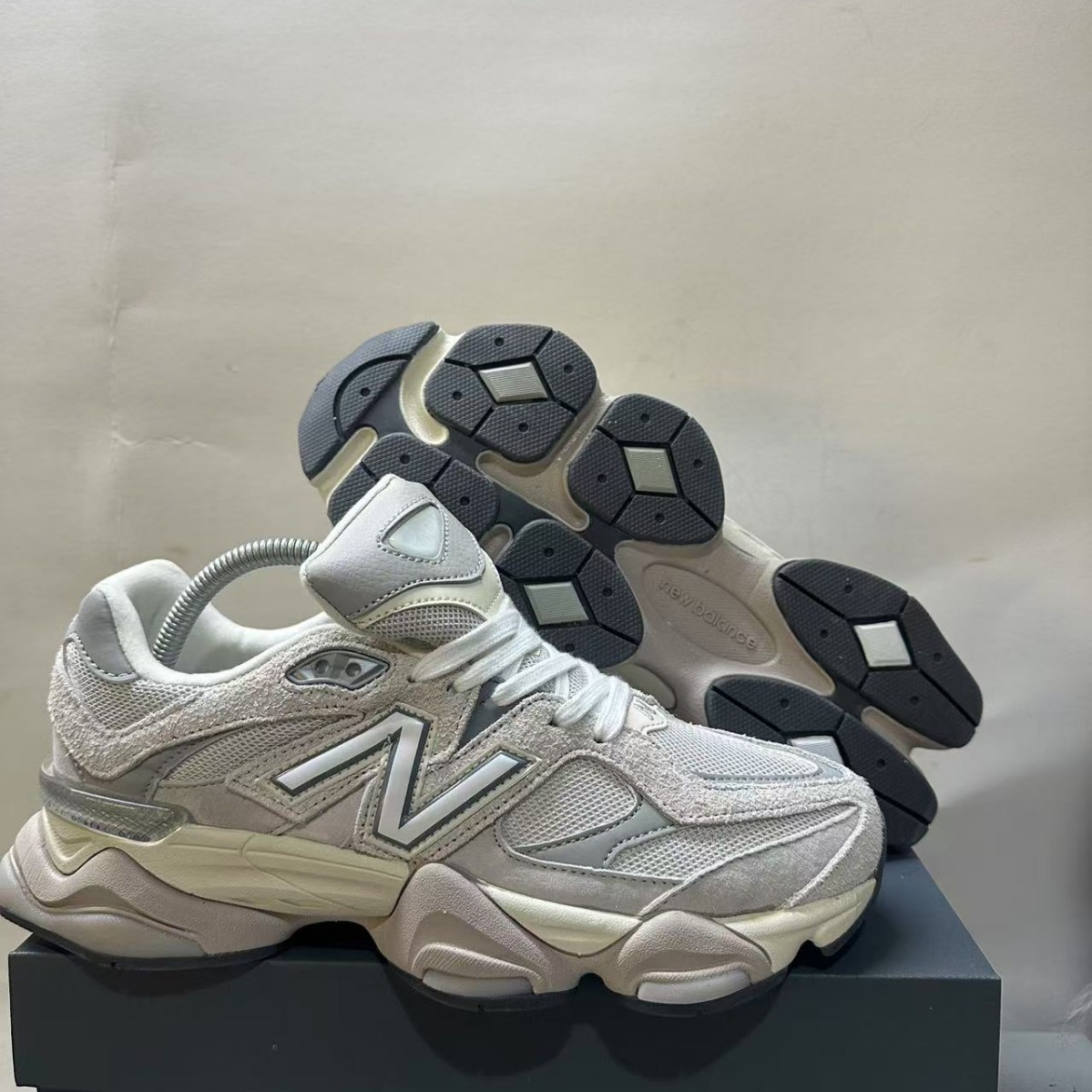 Zapatos Pitian puro comercio exterior original NB9060 tendencia de zapatos de papá retro altura pareja estudiantes hombres y mujeres zapatos deportivos para correr