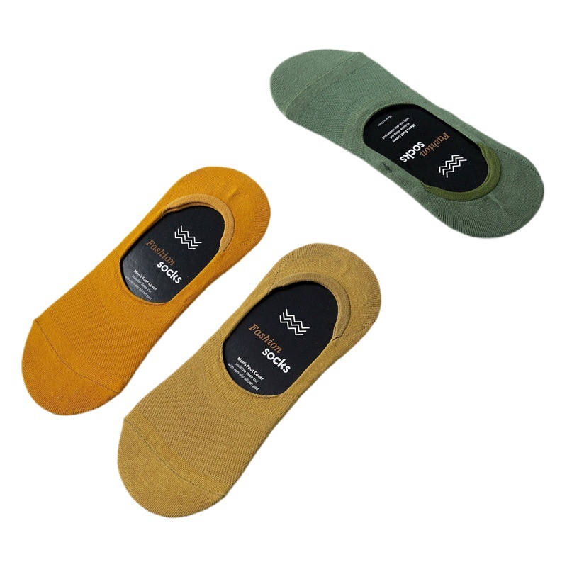Calcetines de barco para hombre Calcetines para hombre de primavera y verano Calcetines de algodón absorbentes de sudor transpirables de boca baja y desodorantes Calcetines casuales de color sólido para niños