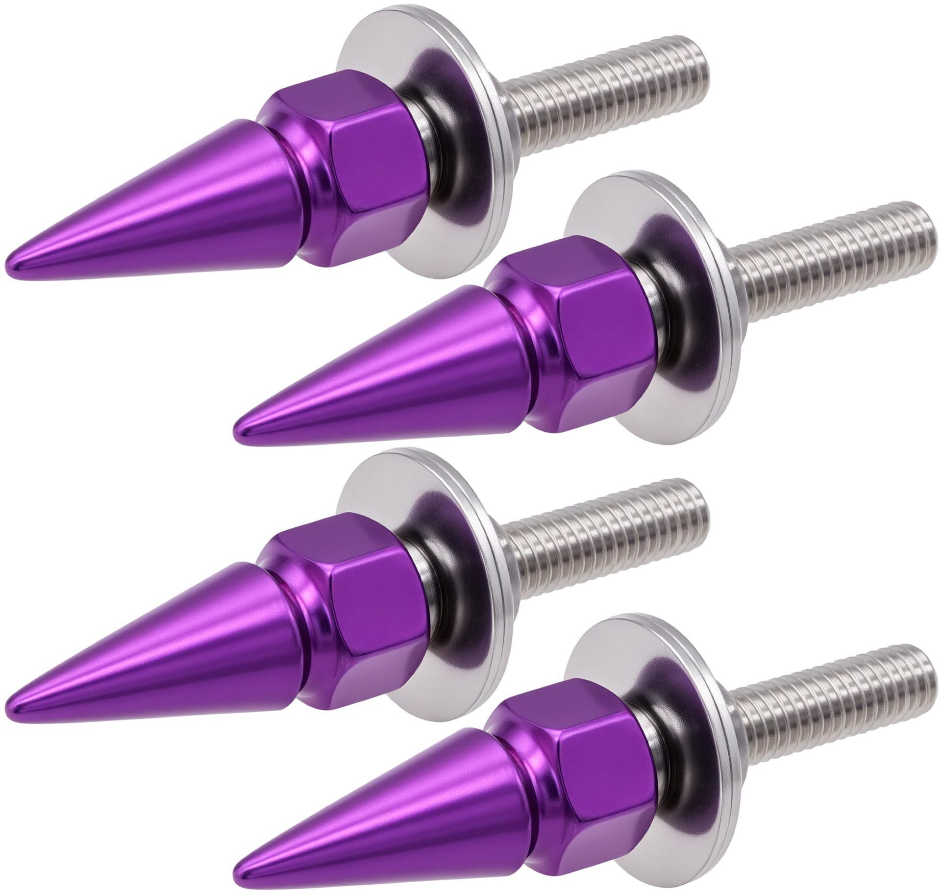 Nuove viti esagonali a punta, serie M6, filettatura universale per tutti i modelli di auto, portatarga, cross-border_voghion.com