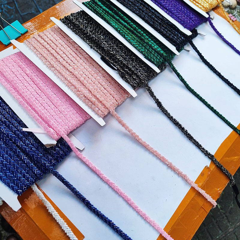 KLHB137辅料 订珠带 人字小八字订珠带  订珠织带DIY条码婚纱服饰