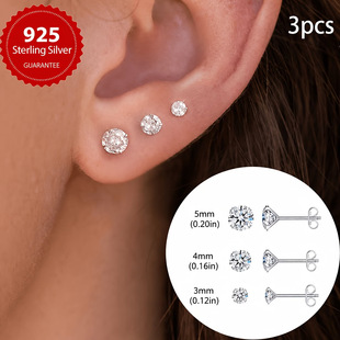S925���y������b3mm4mm5mm��צ�а���W�С��ᔶ�羳���l