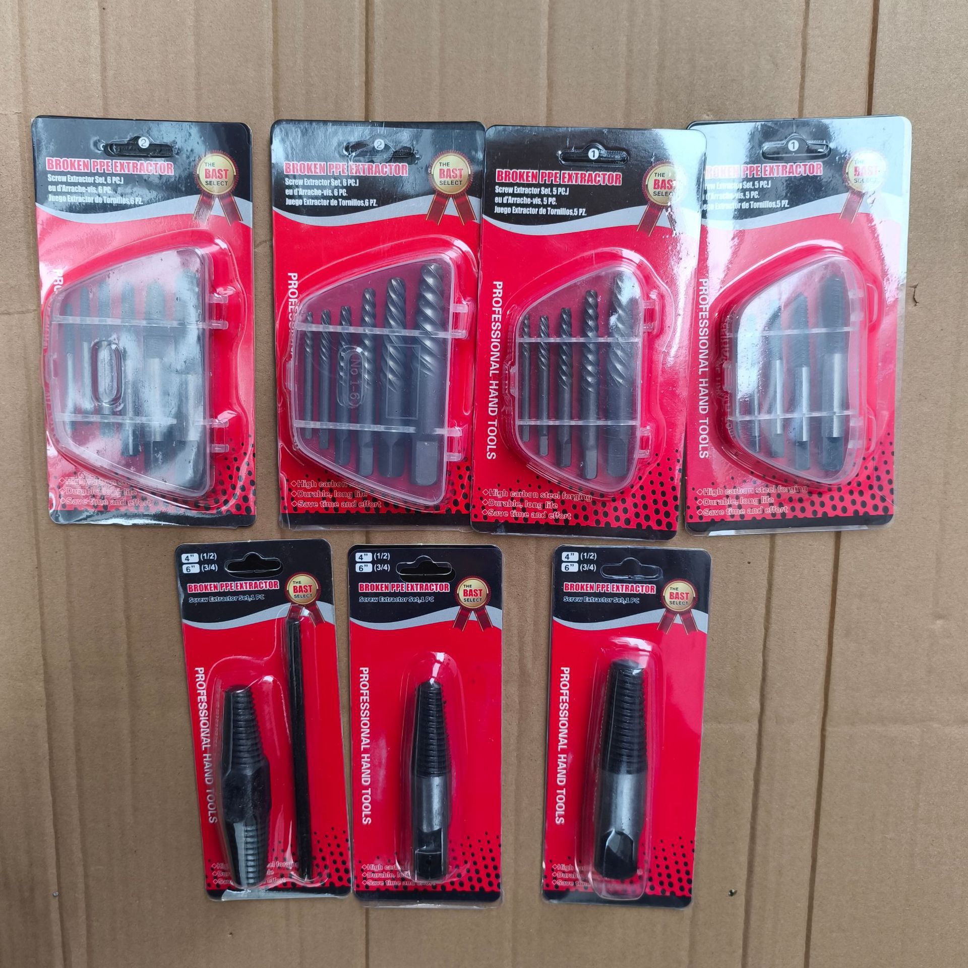 厂家货源水管断管取出器 螺丝取丝器断丝取出器 水龙头丝锥工具