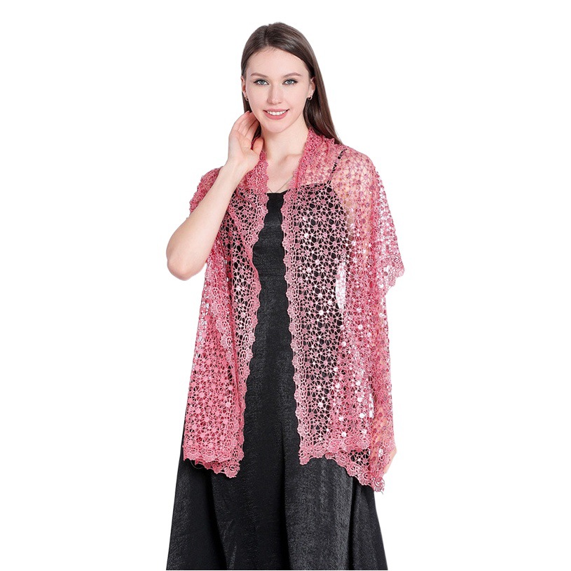 Elegant Sequins Embroidered Cheongsam Shawl Bridesmaid Evening Dress Outer Shawl Elegant High-end Dinner Shawl Women