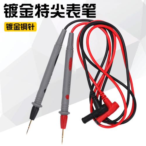 High-quality universal multimeter test leads and wire pin test silicone special tip test leads 10A multi-function test lead stick