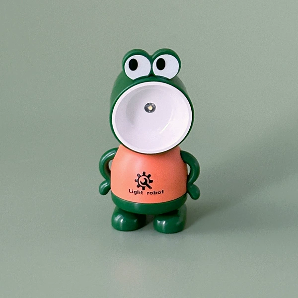 Doll, green night light
