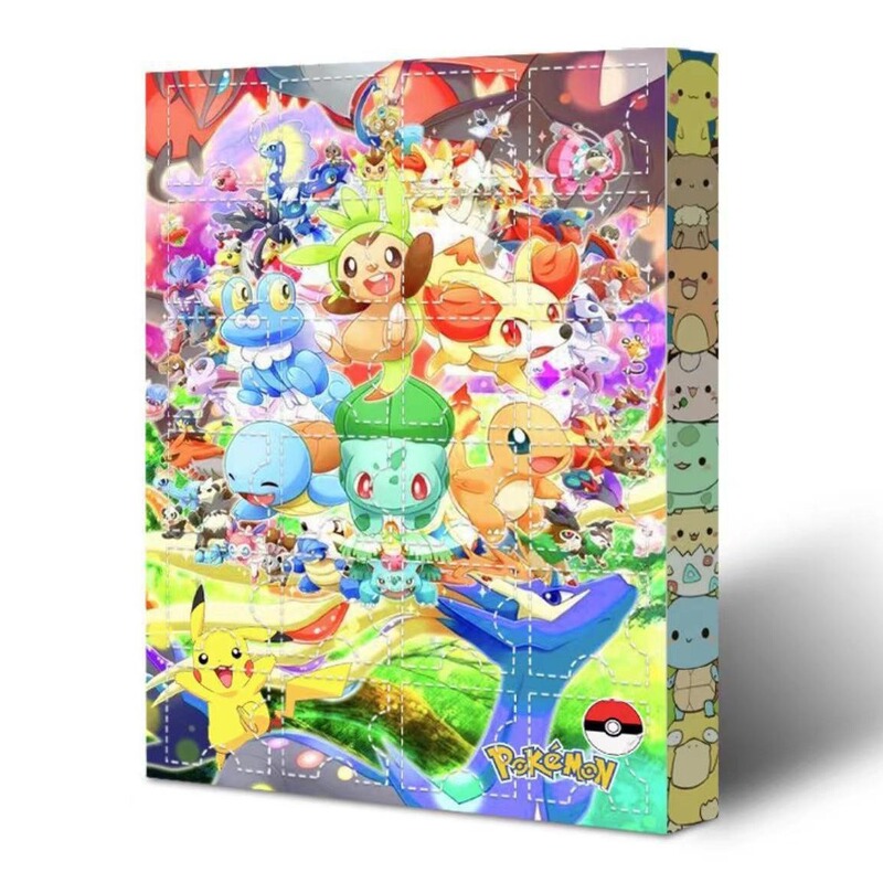 ネットで話題の盲盒クリスマスアドベントカレンダー ポケモン クリスマス盲盒 24個入り|undefined