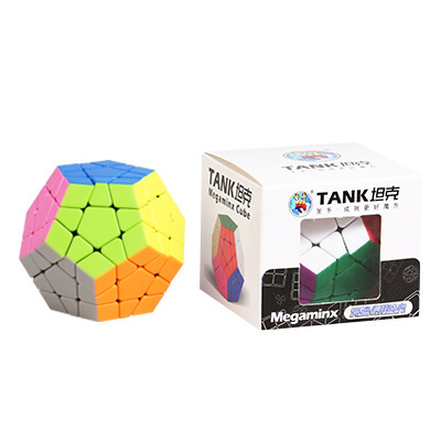 [Holy Hand 2nd Order Five Magic Cube] 2nd Order 5 Magic Magic Hand Professional Rubik's Cube Sticker Black Base 3rd Order Five Magic 12-hedron