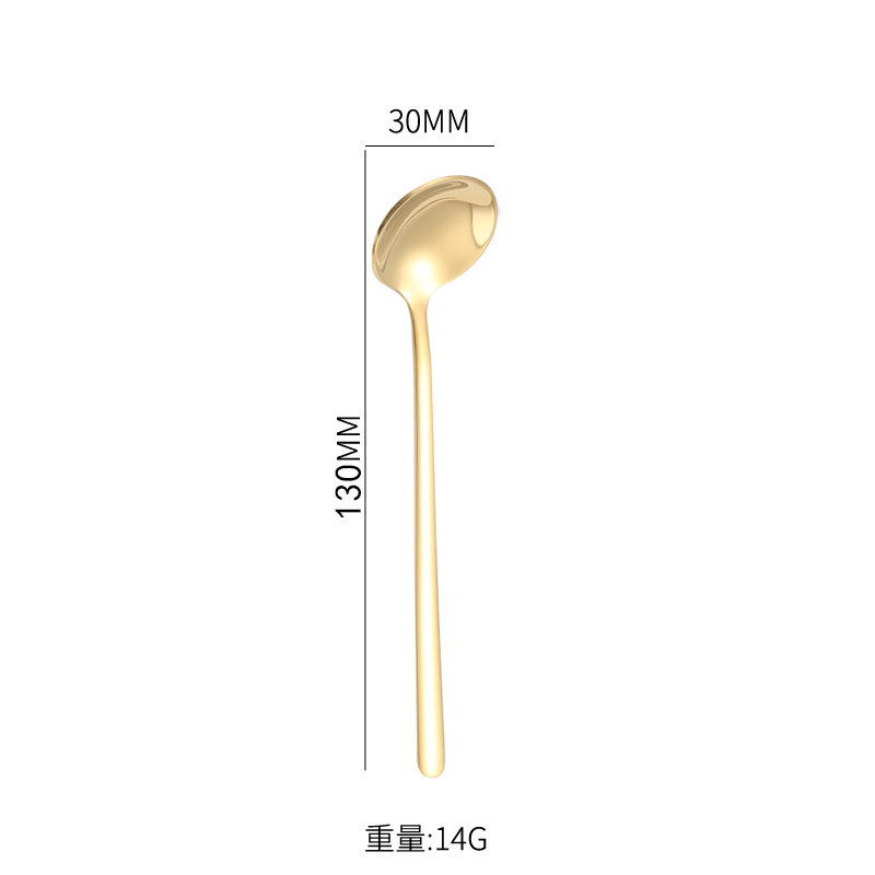 304ステンレス調味スプーン塩スプーン創意小型スプーンコーヒースプーン撹拌スプーンデザートスプーン陶磁器カップお土産|undefined