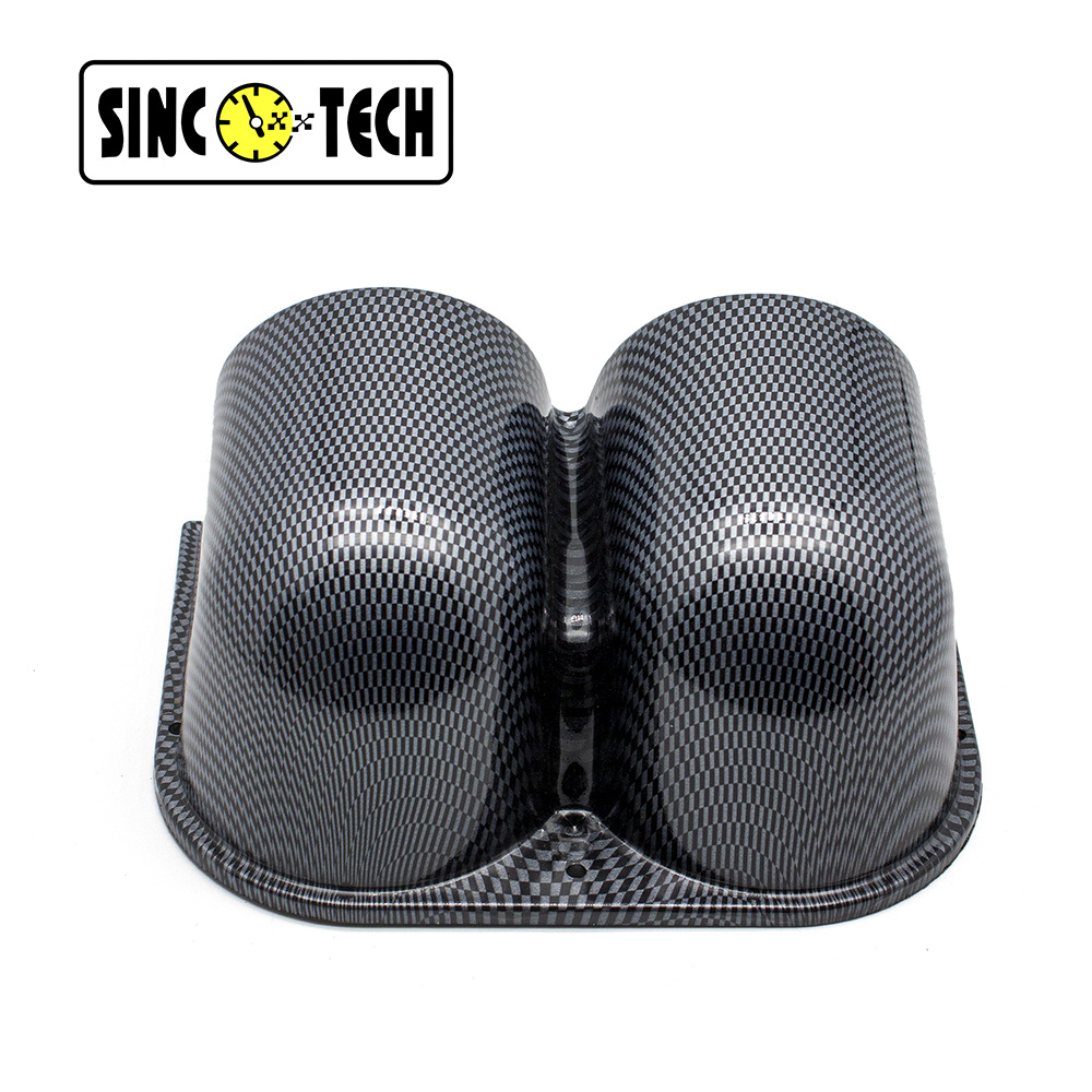 Car Instrument Modification Universal Single Hole Double Hole Three Hole Instrument Frame 52mm Triple Instrument Holder Instrument Cover