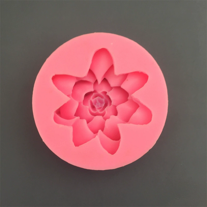Силиконовая форма для fondant, мусса, ароматерапии для автомобиля, свечи, цветочная тема
