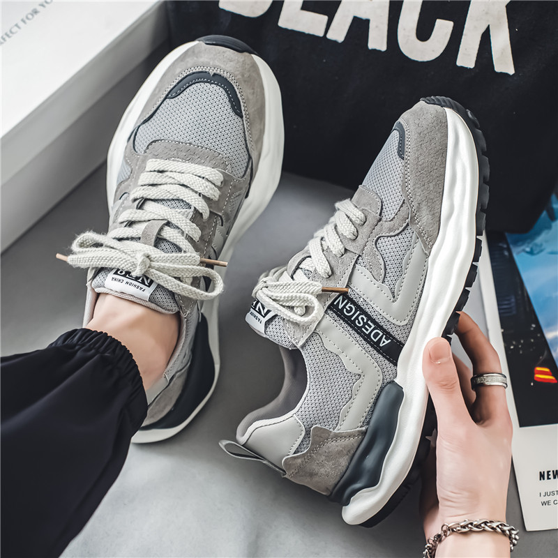 Non-slip wear-resistant autumn running sneakers