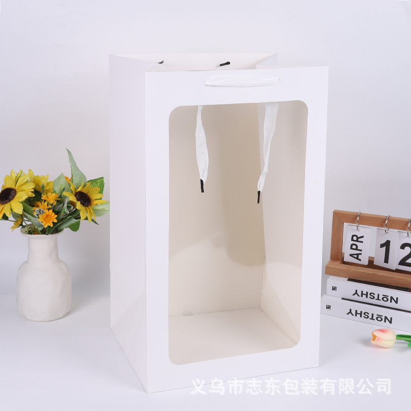 新款特大号手提袋礼品包装袋纸袋创意可选择横版竖版现货批发