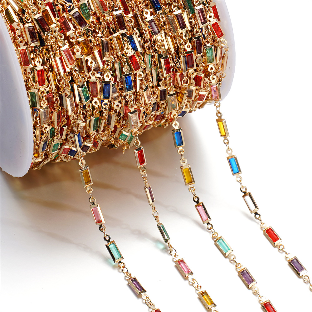 15g Weight Chain Jewelry Making Type 1 M Jewelry Making Size Glass Inlay Material DIY Jewelry Accessories, Bracelets, Necklace Classification 1 Roll Quantity Glass, Copper Material Bag, Colorful, Heart Shape, Butterfly Pattern Plating Design Casual, Simple Style Style 1 Roll Bag Colorful Heart Shape DIY Jewelry Accessories Bracelets Necklace Glass Copper Glass Casual Simple Style DIY Jewelry Accessories Bracelets Necklace 16
