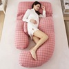 pregnant woman pillow Waist protection Lateral pillows Lateral occipital Stomach lift u- pure cotton pregnant woman Sleep Artifact pregnant woman Pillows