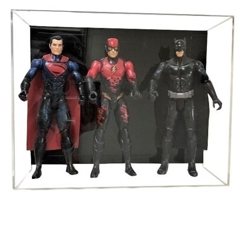 跨境爆款亚克力机器人模型展示架可拆装挂壁式赛车头盔展示收纳盒