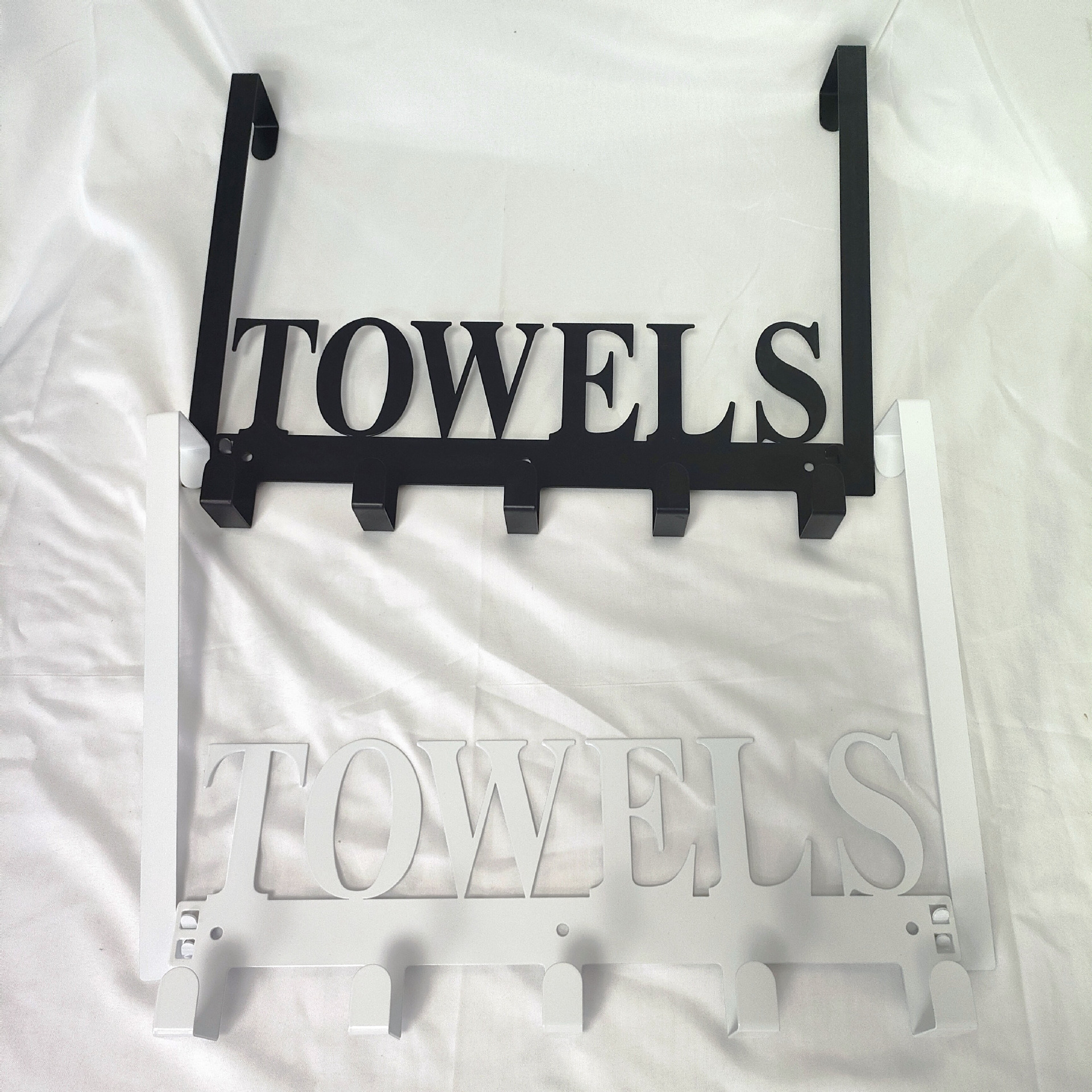 Iron TOWELS Hooks Image 2