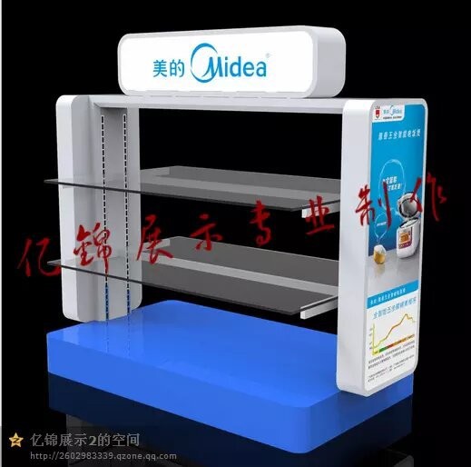 源头厂家直销小家展示柜  电器中岛柜 电饭煲水壶展柜  电磁炉展