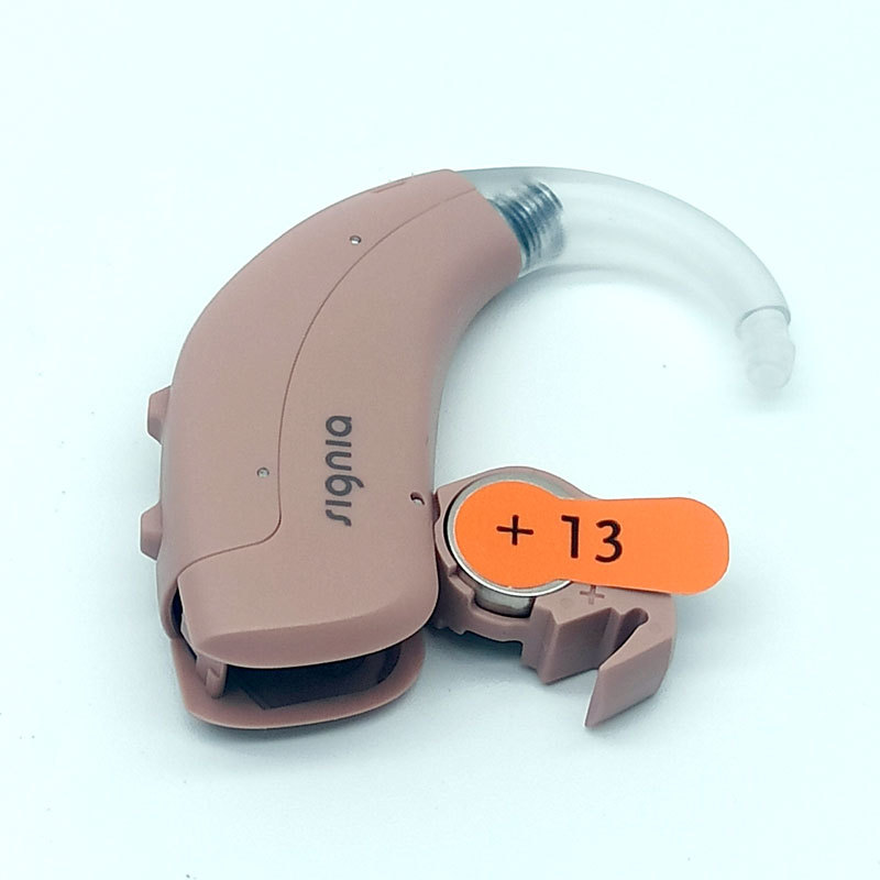 Diversión P oído para los ancianos con pérdida de audición severa Desde el audífono de Siemens xijia loto rojo