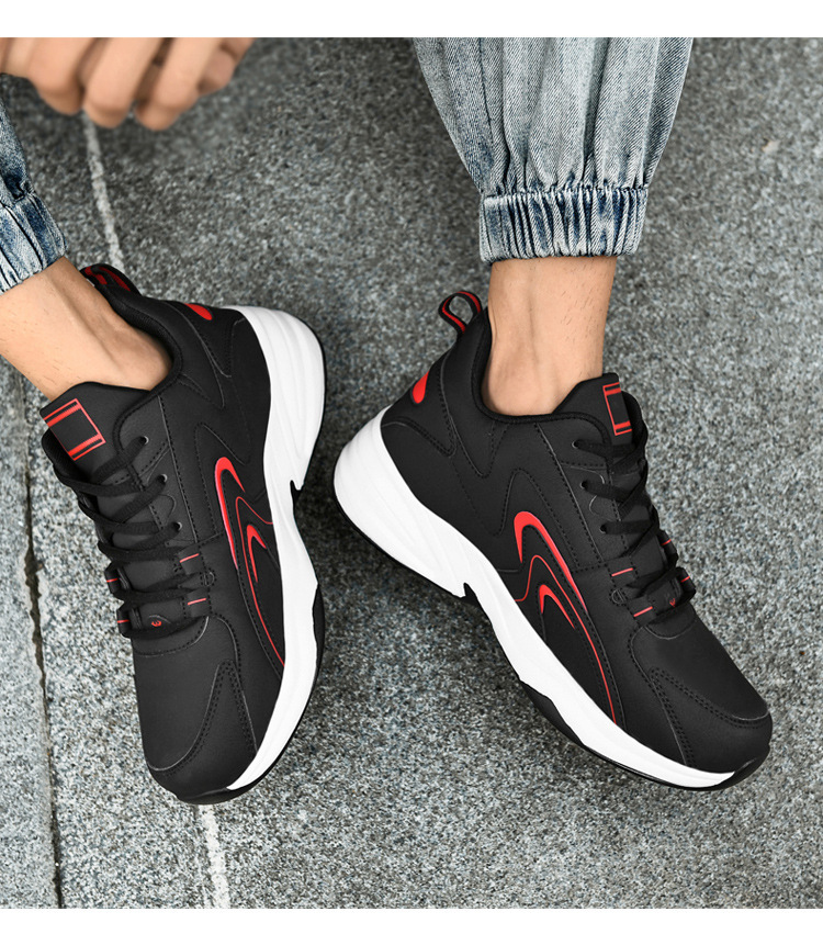 Herren-Arbeitsschuhe, Tennisschuhe, Freizeitschuhe, Turnschuhe, Segeltuch, Fußgewölbeunterstützung, rutschfest, leicht zu reinigen_voghion.com