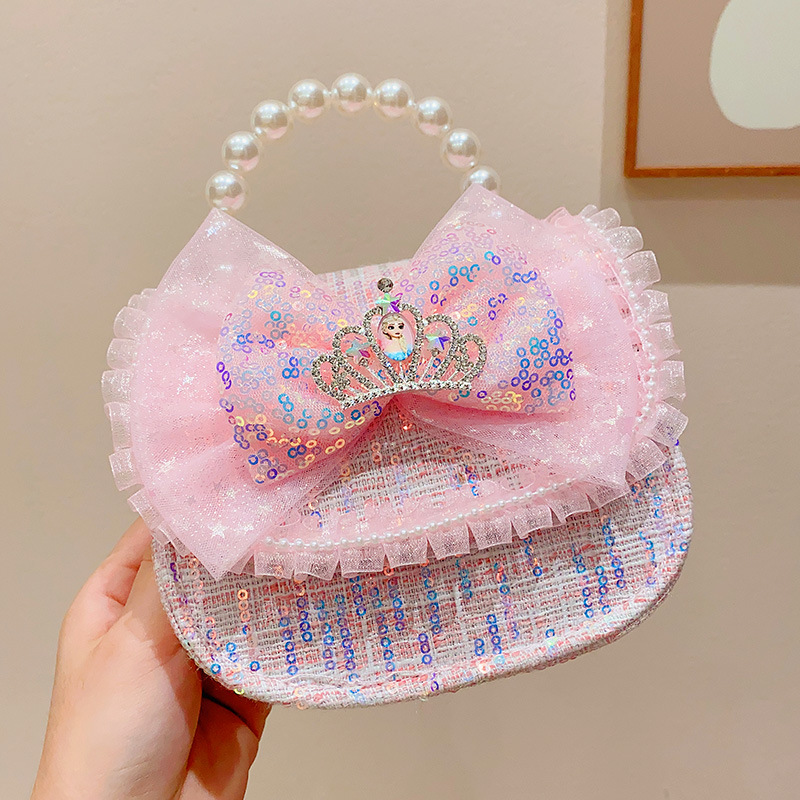 Snowflake bolsos para niñas princesa Aicha niños mochilas para niñas sirena caja de regalos set 1 de junio