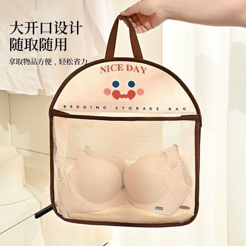 Socks, storage system, hanging organiser, underwear, cloth, mesh bag