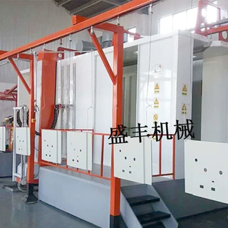 厂家供应自动化涂装设备五金件静电粉末涂装生产线喷粉喷塑设备
