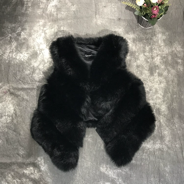 Жилет из искусственного лисьего меха короткий для женщин, укорочённый жилет, несколько цветов, размеры S–XXXXL