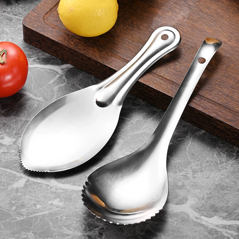 Нержавеющая сталь Стройная ложка манго ложка творческая рытье манго ложка фруктовая ложка