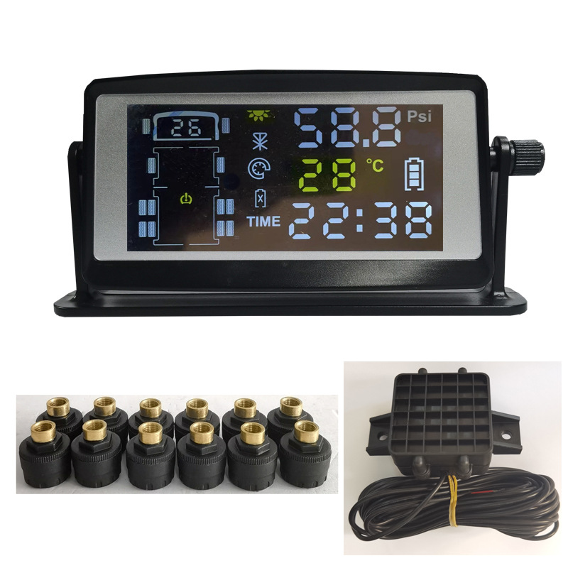 Truck tire pressure monitor accessories replacement external sensor repeater
