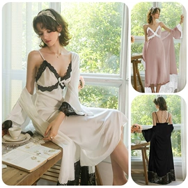 睡裙;睡袍、浴袍;女士家居服