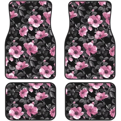 4-piece set, easy to maintain, Avtomobil döşəmə paspasları - 1-129-pattern-35-3344cmtwo-piece-set