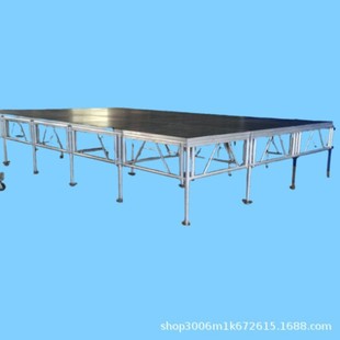 Factory Direct Sales Non-Slip Waterproof Black Aluminum Alloy Stage Board to Build a Shelf Stage for Performance Parties