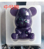 Epoxy resin, silicone mold, mobile phone ornaments, with little bears, handmade