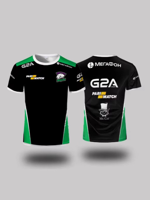Virtus.Pro Esports Club ユニフォーム ジャージ CS2 DOTA2 R6 APEX パーソナライズ トレーニング 半袖|undefined