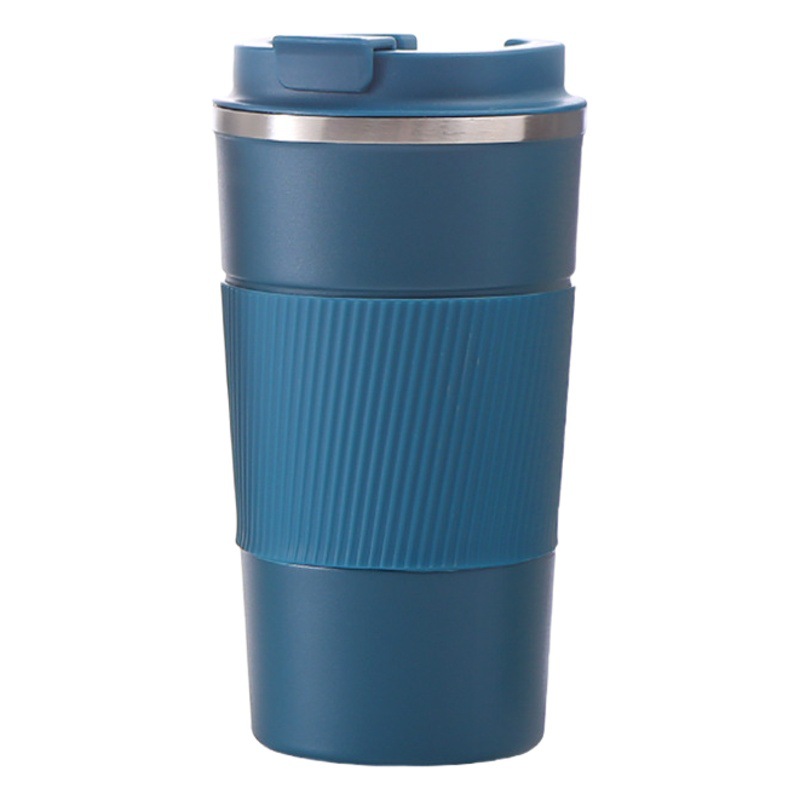 Taza de café de acero inoxidable 304 de doble capa con aislamiento al vacío, taza de oficina, taza para actividades al aire libre, taza de agua para automóvil